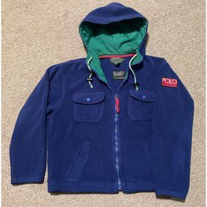 Vintage 90s Small Polo Ralph Lauren Country Hi-Tech Sportsman Polartec Fleece